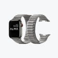 Alcantara Apple Watch Magnetic Bands Version 2 (Gray)