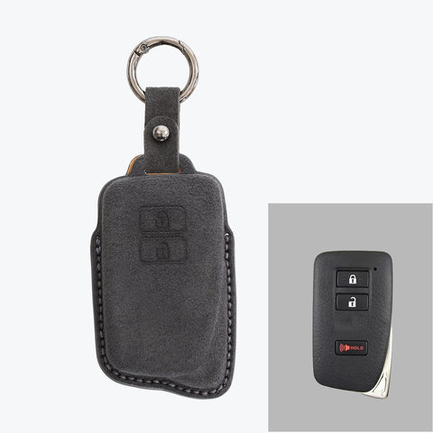 Alcantara Car Key Fob Cover For Lexus