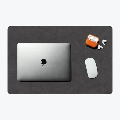 Alcantara Desk Mat (Small, Black) - ALMA