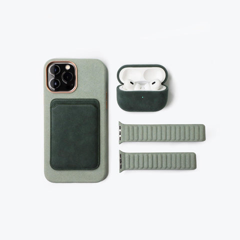 Alcantara iPhone Case (Mint) - ALMA
