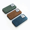 Alcantara iPhone Case (Forest Green) - ALMA