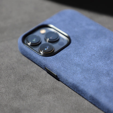 Alcantara iPhone Case (Violet Blue) - ALMA