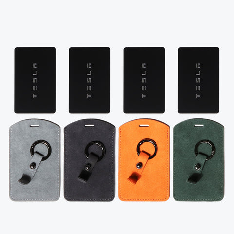 Alcantara Hang Tag Cardholders