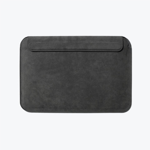 Alcantara MacBook Pouch (Black) - ALMA