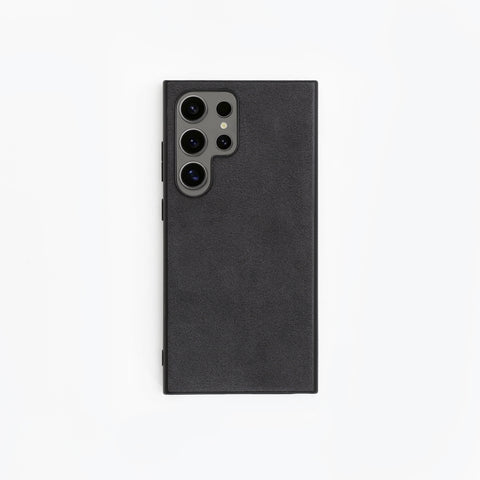 Alcantara Samsung Galaxy S24 Series Case (Black)