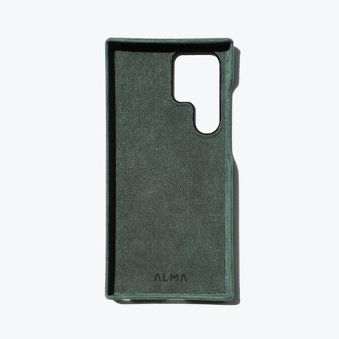 Alcantara Samsung Galaxy S23 Case (Forest Green) - ALMA