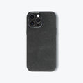 Alcantara iPhone Case (Black) - ALMA