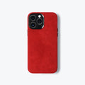 Alcantara iPhone Case (Red) - ALMA